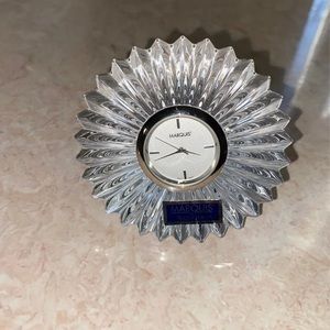 Marquis by Waterford Blaze Small Clock